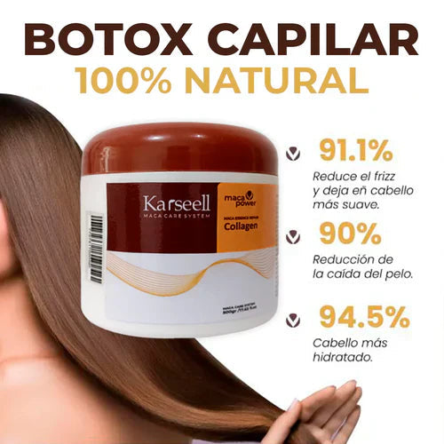 SUPER PROMO 2X1 🔥 Karseell Brilliance 250ml 🔥 HIDROKERATINA 💧 | Mascarilla Capilar 🧴 con Colágeno |