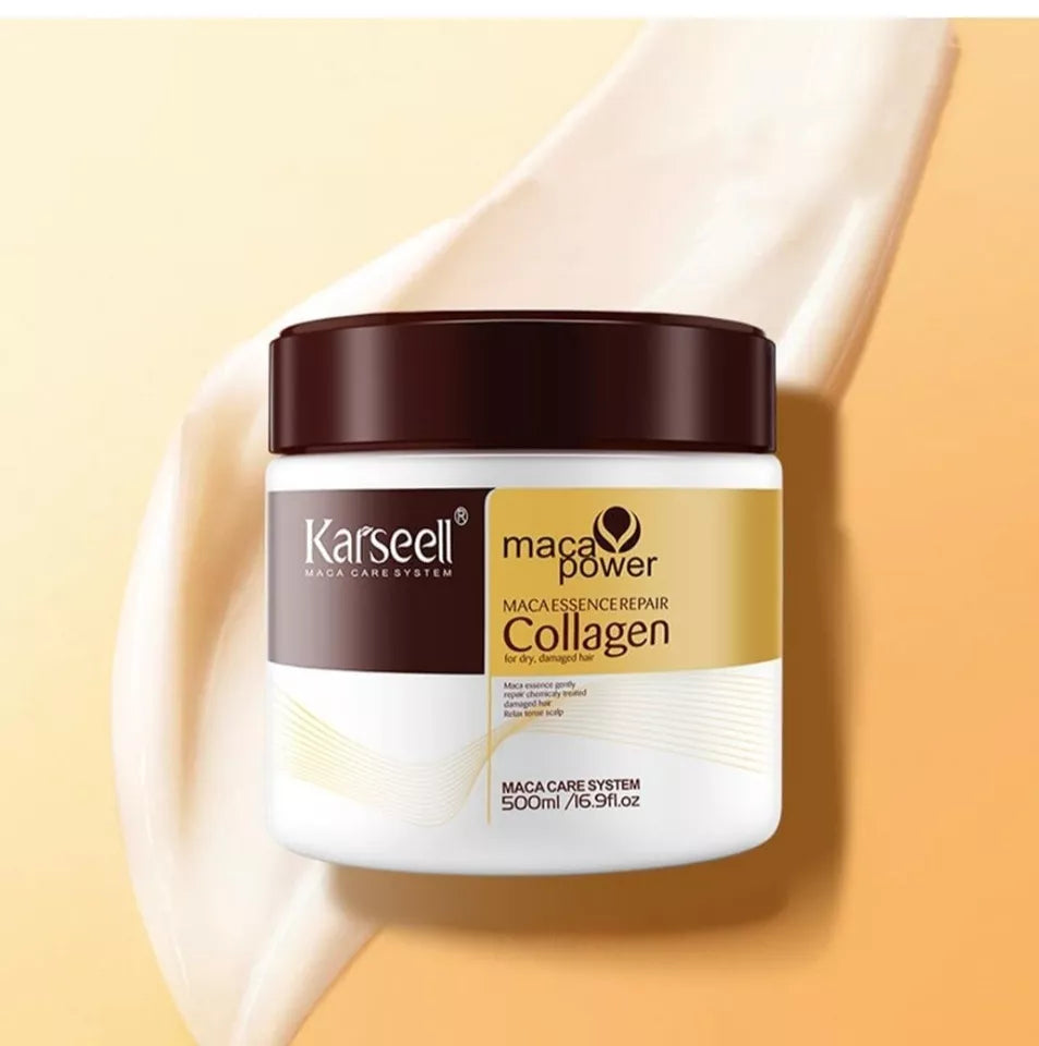 SUPER PROMO 2X1 🔥 Karseell Brilliance 250ml 🔥 HIDROKERATINA 💧 | Mascarilla Capilar 🧴 con Colágeno |