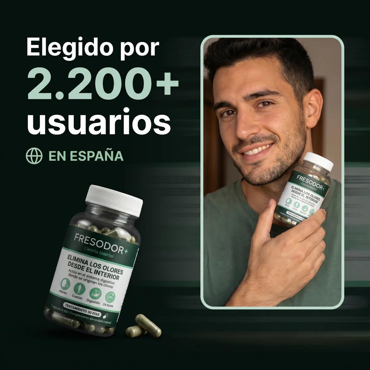FRESODOR+ | Elimina el mal olor y la vergüenza social desde dentro en menos de 7 días